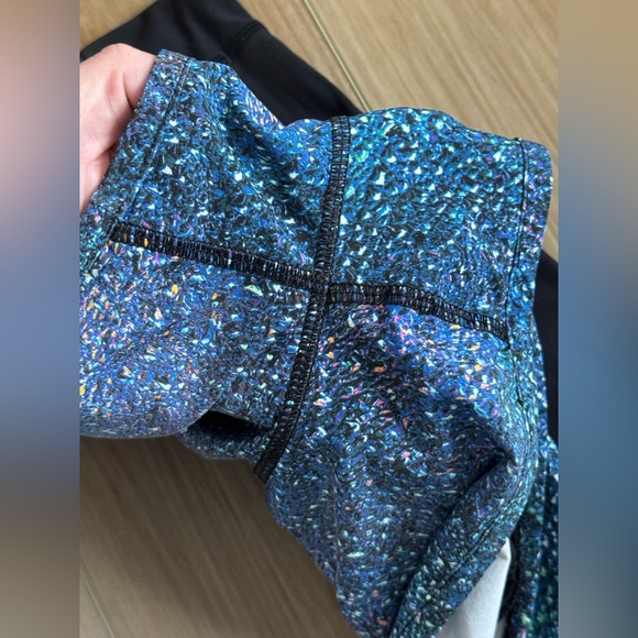 Lululemon Speed Short (4-way Stretch 2 1/2") Strive Multi Black / Black - Picture 7 of 11